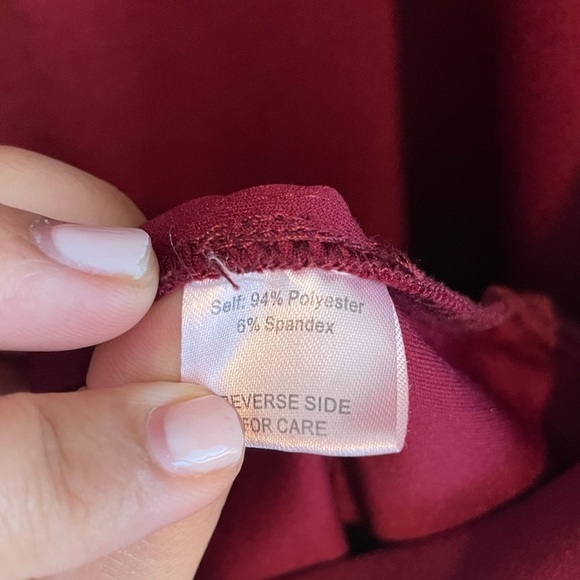 Alexia Admor Red Ruffle Dress - Picture 4 of 6